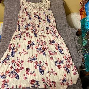 Skies Are Blue floral tank dress